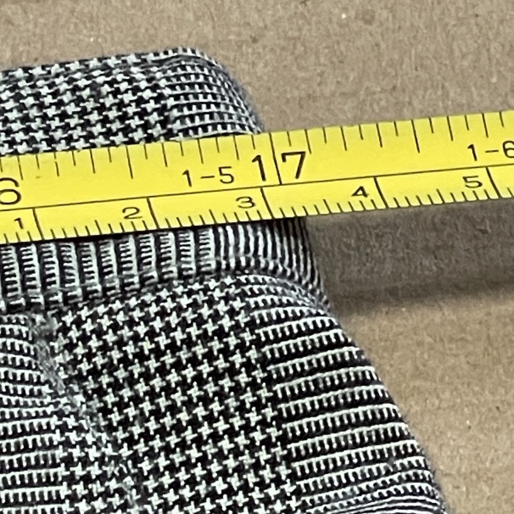 Vintage Alfred Dunner Women's Size 16 Pull On Pants Houndstooth Elastic Waist - Picture 7 of 12